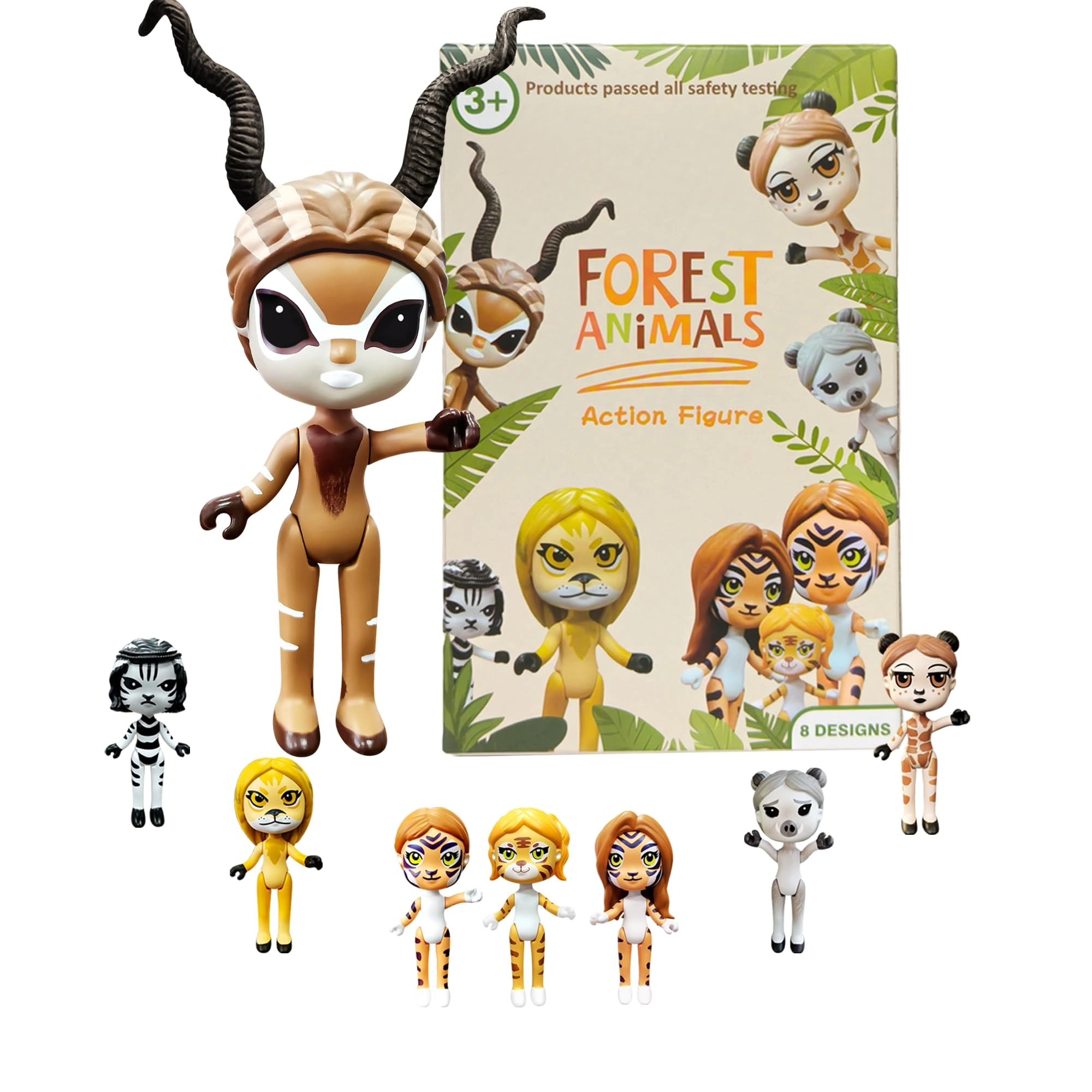PLENTY MORE INC LIMITED Forest Animal Theme Series Action Figure - 3+ Forest Animals 1