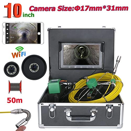 WiFi Cable Pipe Inspection Camera - 17Mm 50M