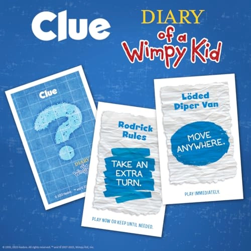 CLUE: Diary of a Wimpy Kid