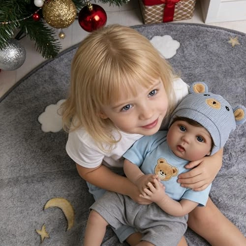 Dan Reborn Baby Doll - 22-Inch Soft Cloth Body Ages 3+