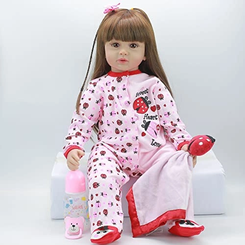 Reborn Baby Doll - 24 Inch Soft Silicone