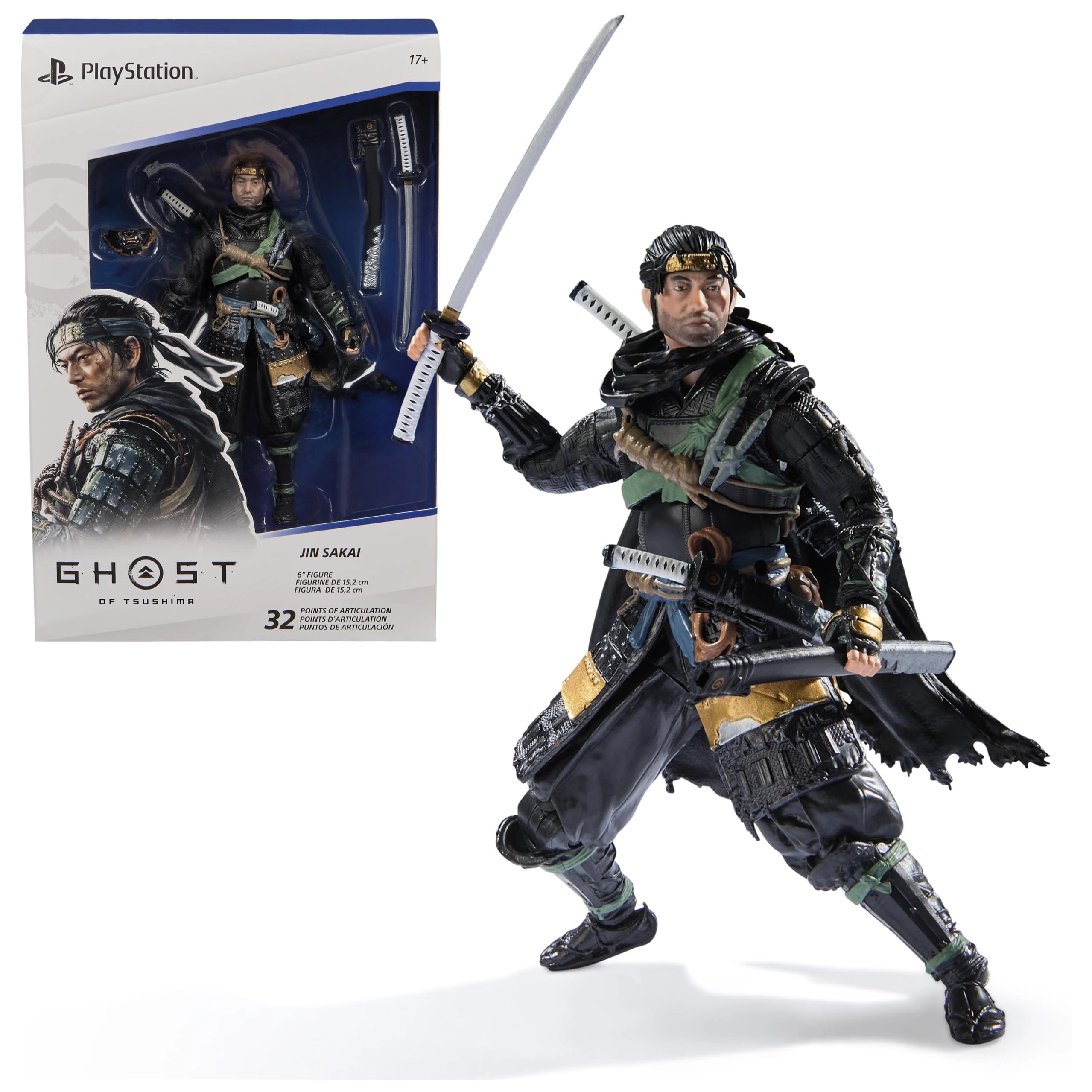 Spin Master Jin Sakai - Ghost of Tsushima (14.71 cm) (6070042)