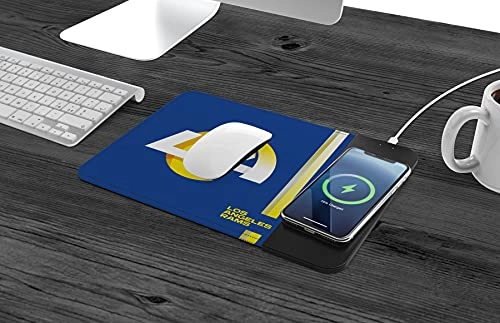 NFL Wireless Charging Mouse Pad - 22.86x9.91 cm