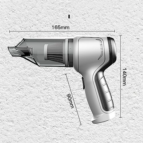 Mini Car Vacuum Cleaner - 9000PA Cordless Rechargeable