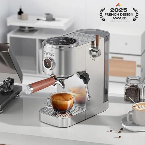 3-in-1 Semi-Automatic Espresso Machine & Milk H13A