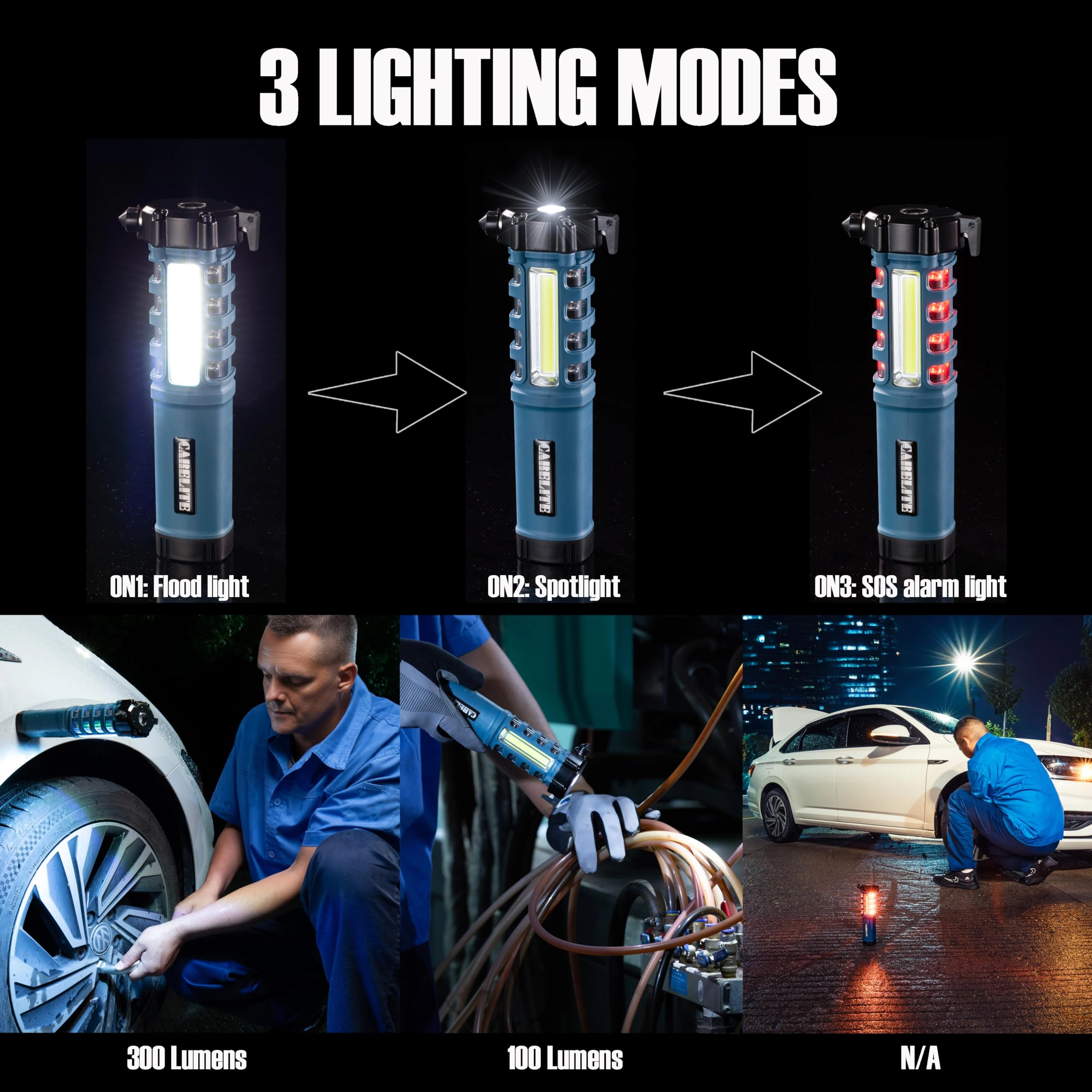 Emergency Flashlight - 6000 Kelvin