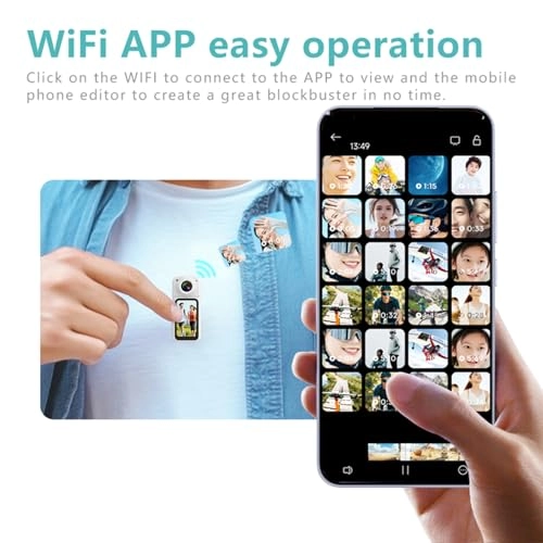 Magnetic Action Camera - 32GB 1080P 60FPS