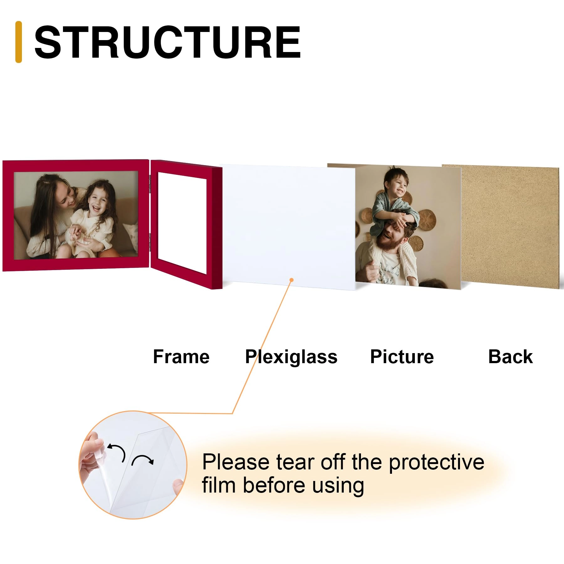 Double Picture Frame - 5x7 2