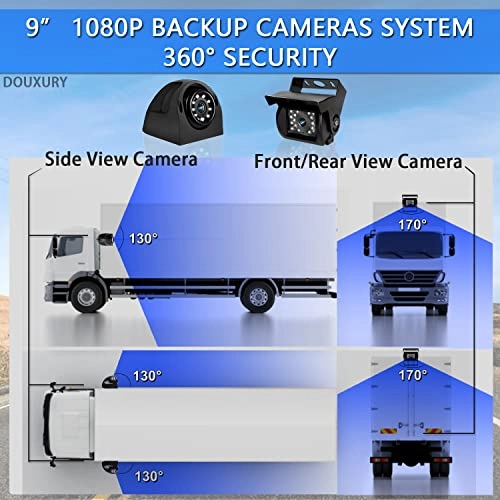 RV Backup Camera System - Night Vision Wired 1080P