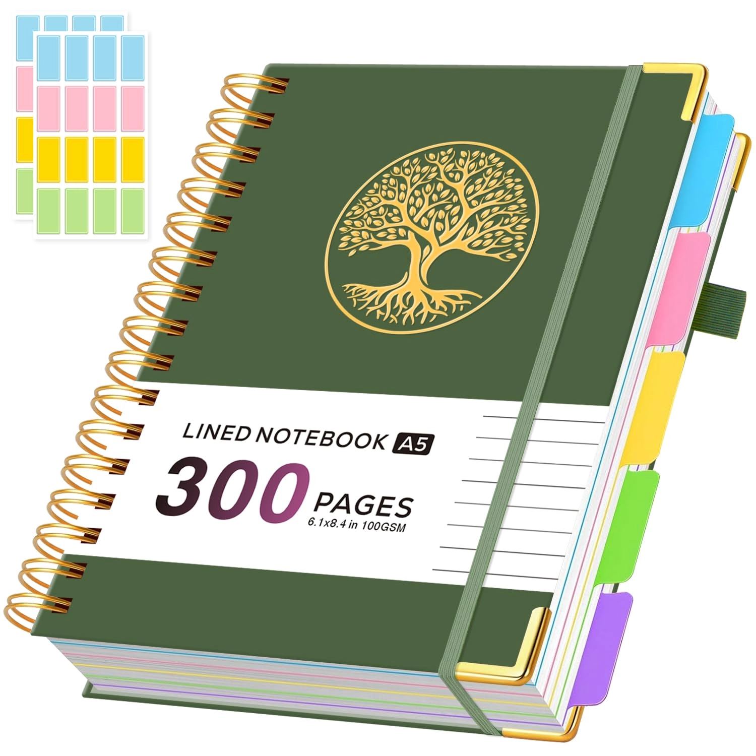 Spiral Notebook A5 Spiral - Lined 150 Sheets