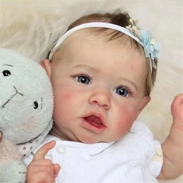 Reborn Baby Doll - 49 cm Silicone Newborn Girl