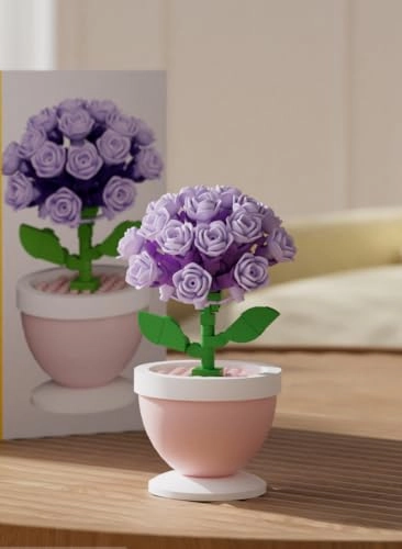 K335 - Red roses Floral 1 pcs