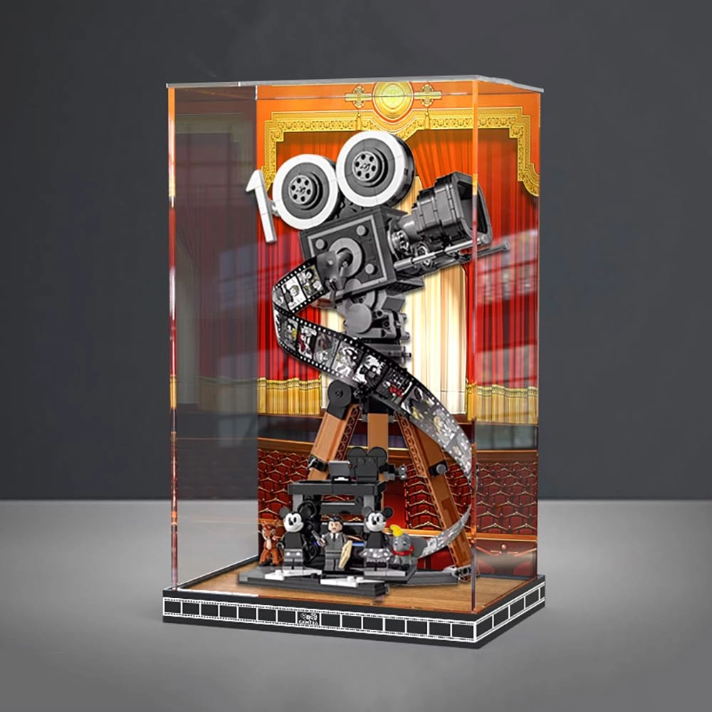 Display Case for Lego 43230 Camera - 30x20x40cm Black