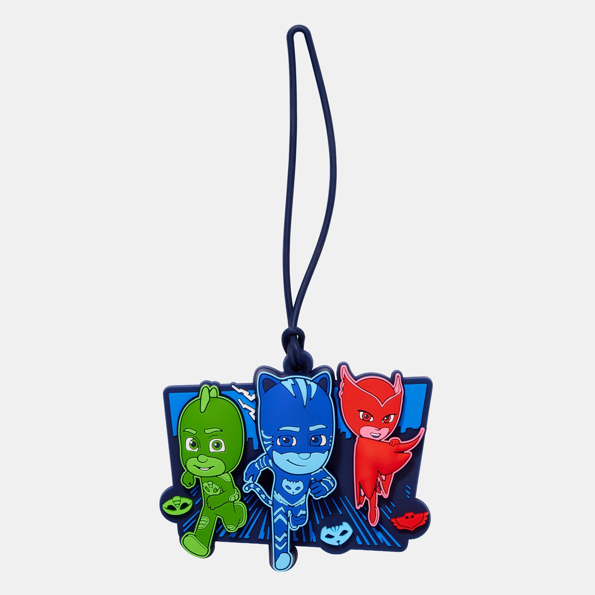 Smiggle Power Heroes Bag Tag - PJ masks