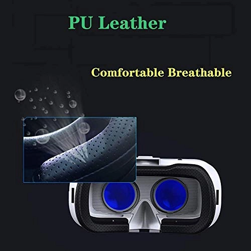 VR Headset - 120 Degree FOV Built-In Headphones