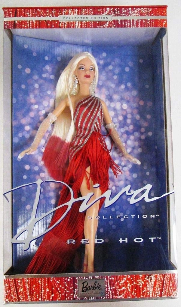 Barbie Diva Collection - Red Hot Collector Edition Ages 14+