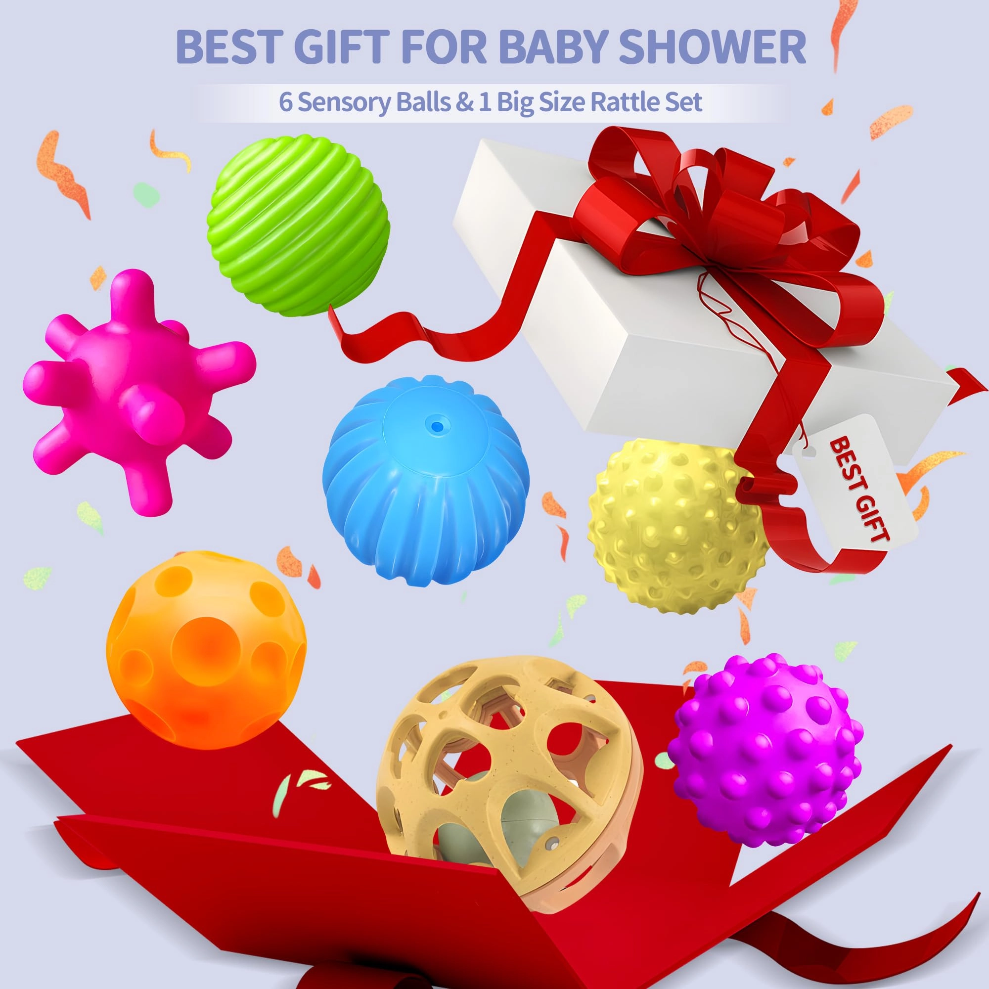 Sensory Balls - Plastic 7