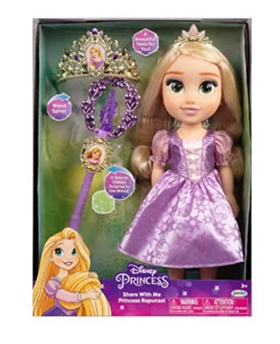 Rapunzel Toddler Doll - Plastic story-inspired signature gown Ages 3+