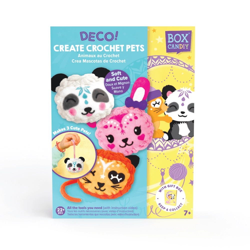 Box Candiy Deco - Make Your Own Crochet Pets