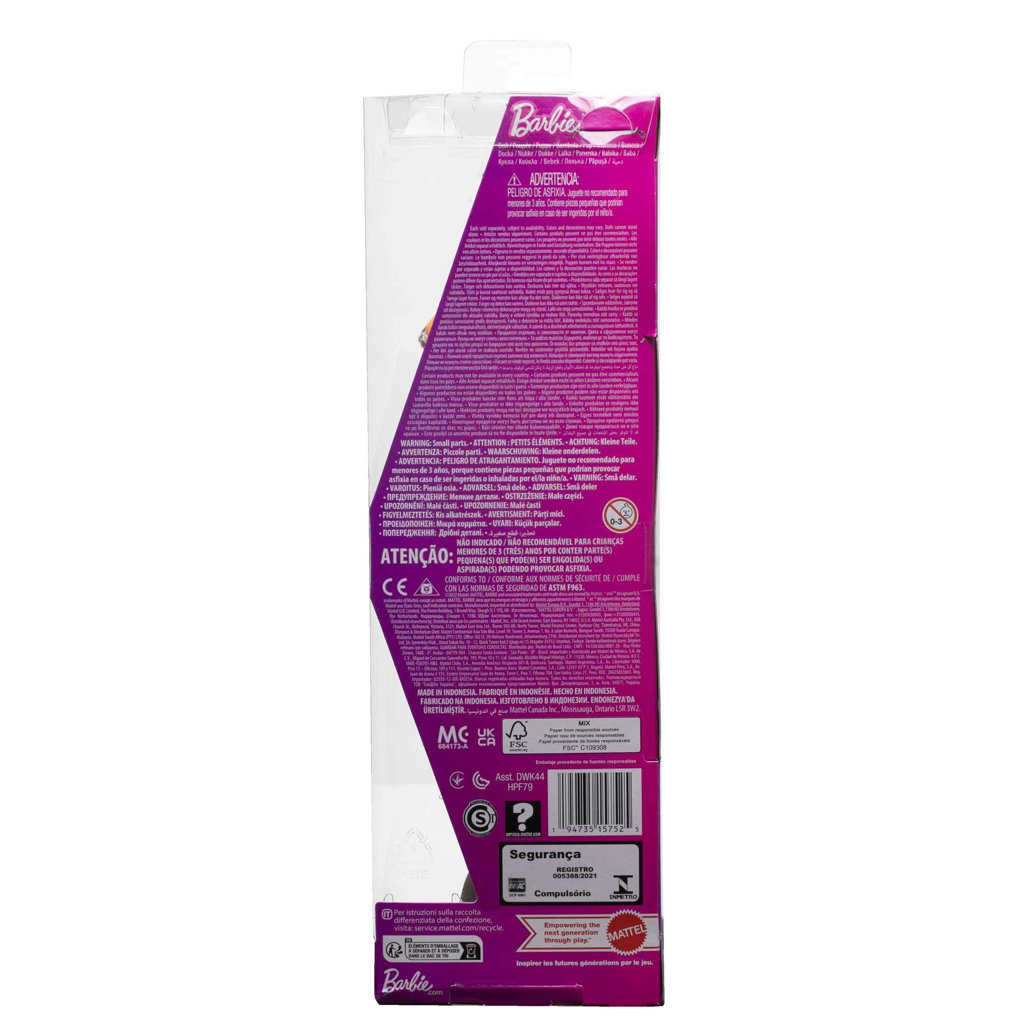 Barbie Fashionistas - Blue Bows Ages 3+