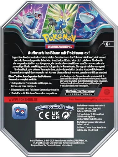 Azure Legends Tin - 10 cards