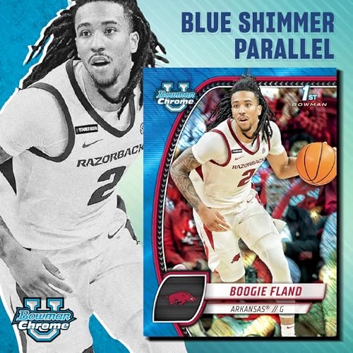 2024-25 Bowman University Chrome Basketball Mega Box - 60pcs
