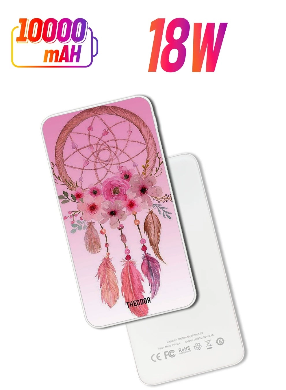 Theodor EX_PPBA682 - 10000 mAh 18W Fast Charging