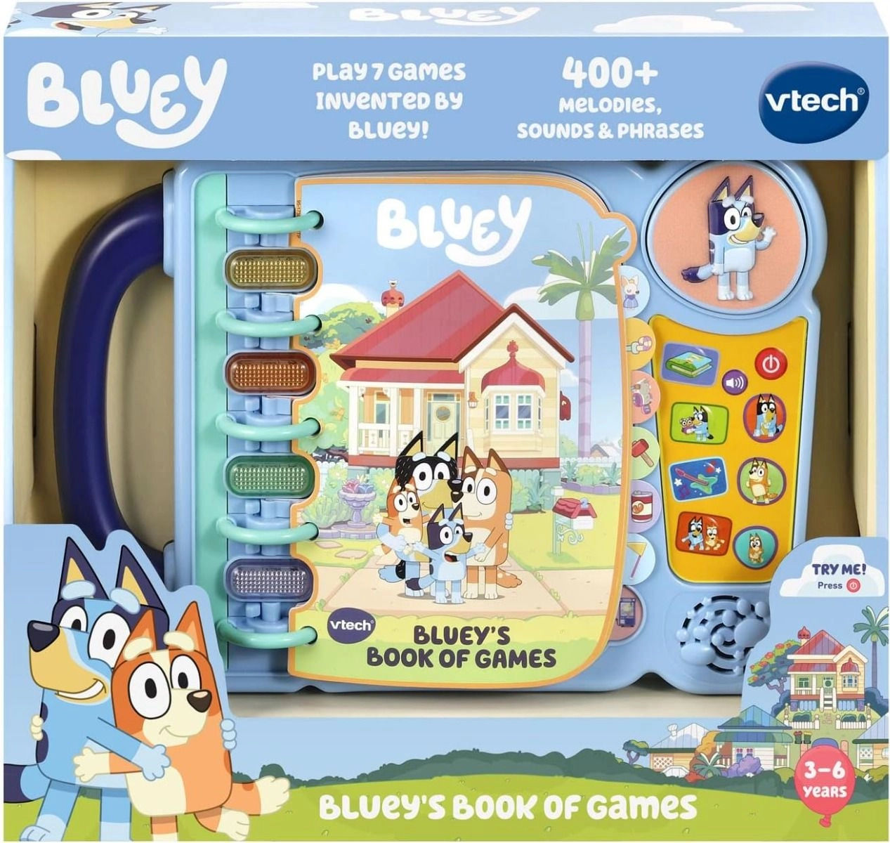 Bluey's Book of Games - 3+ Years