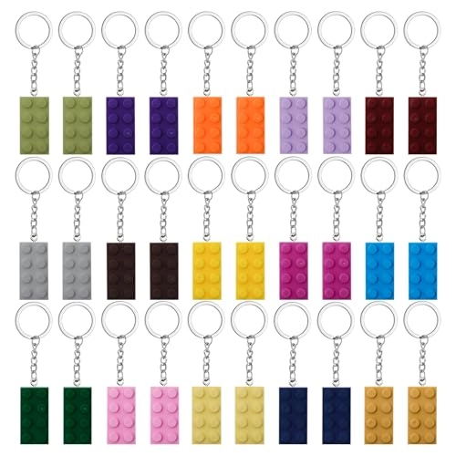 Brick Keychain Set