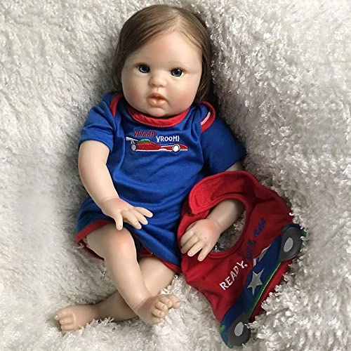 Rebirth Baby Doll - 20 Inch Vinyl Cotton Body Blue Eyes