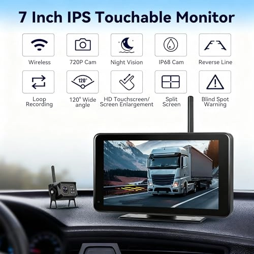 Reversing Camera Kit - Night Vision Wireless 1080P