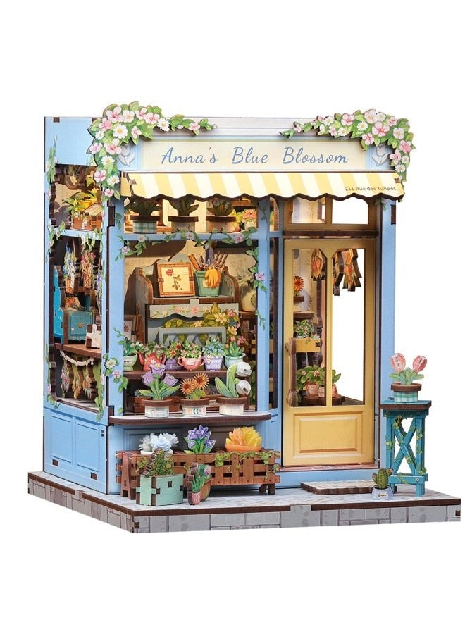 Fsolis Book Nook Kit - DIY 255PCS Miniature
