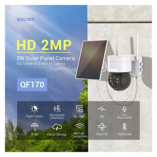 Solar Security Camera 1080P