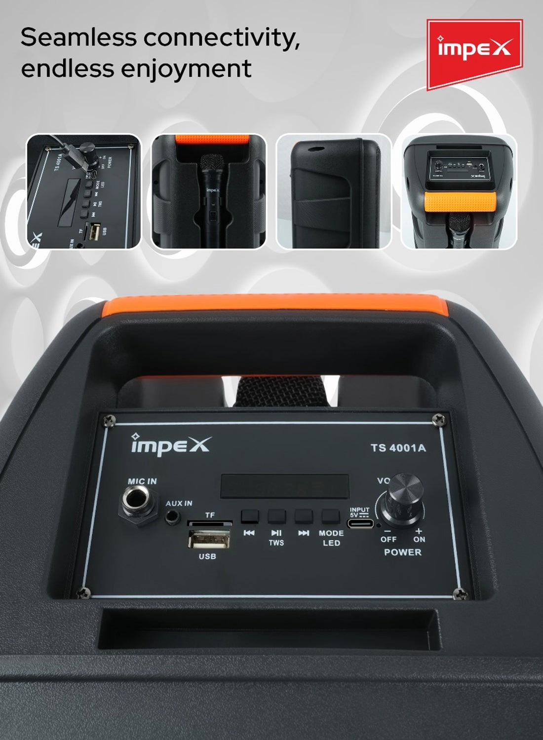 TS 4001A with Wireless Microphone