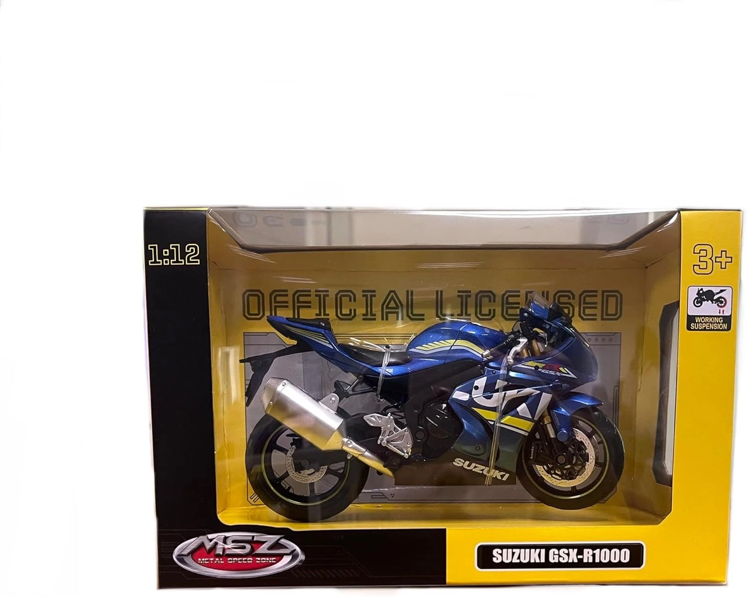 Suzuki GSX-R1000 1:12 - Blue