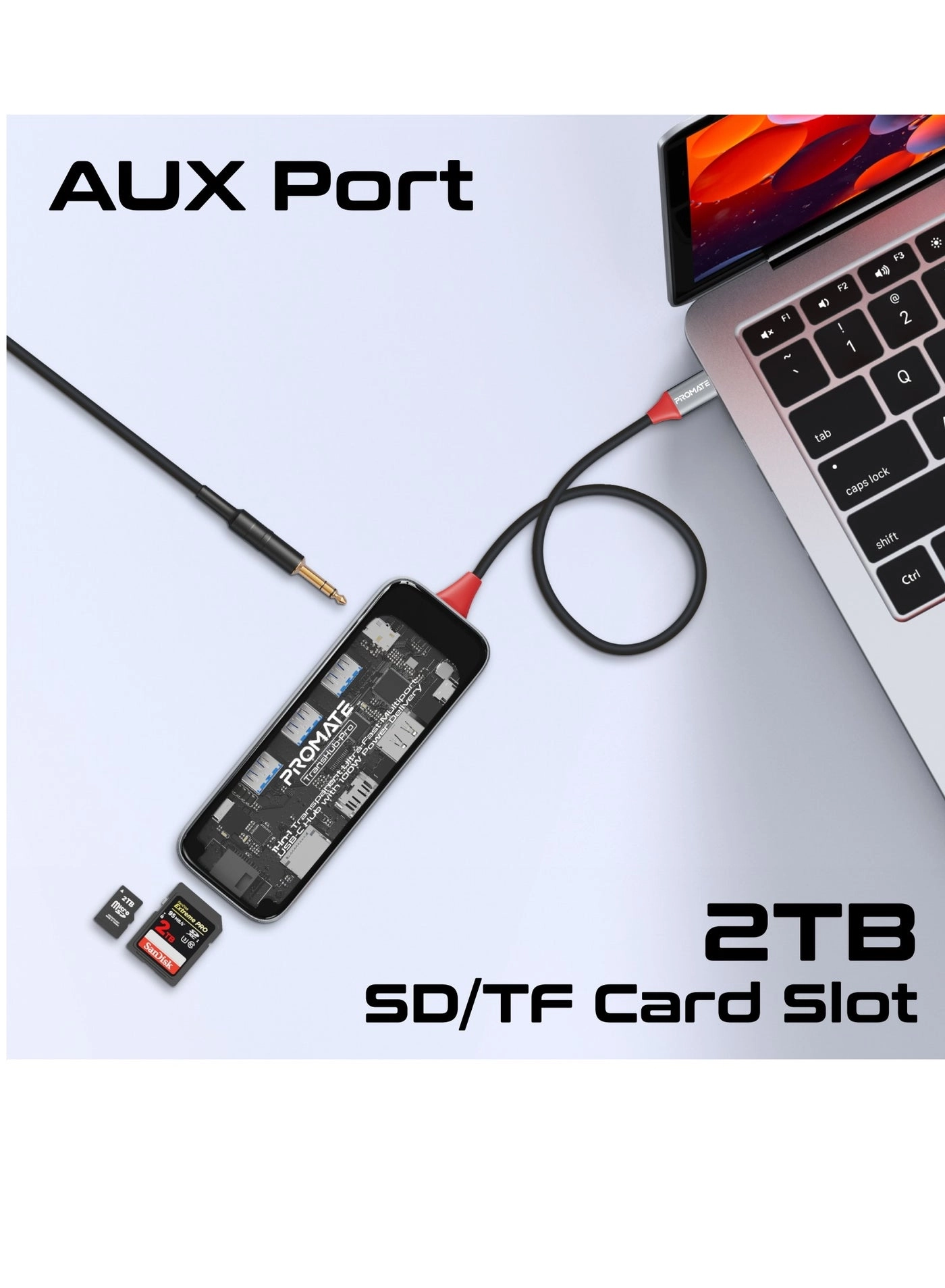 TransHub-Pro - 11-in-1 100W 1000Mbps