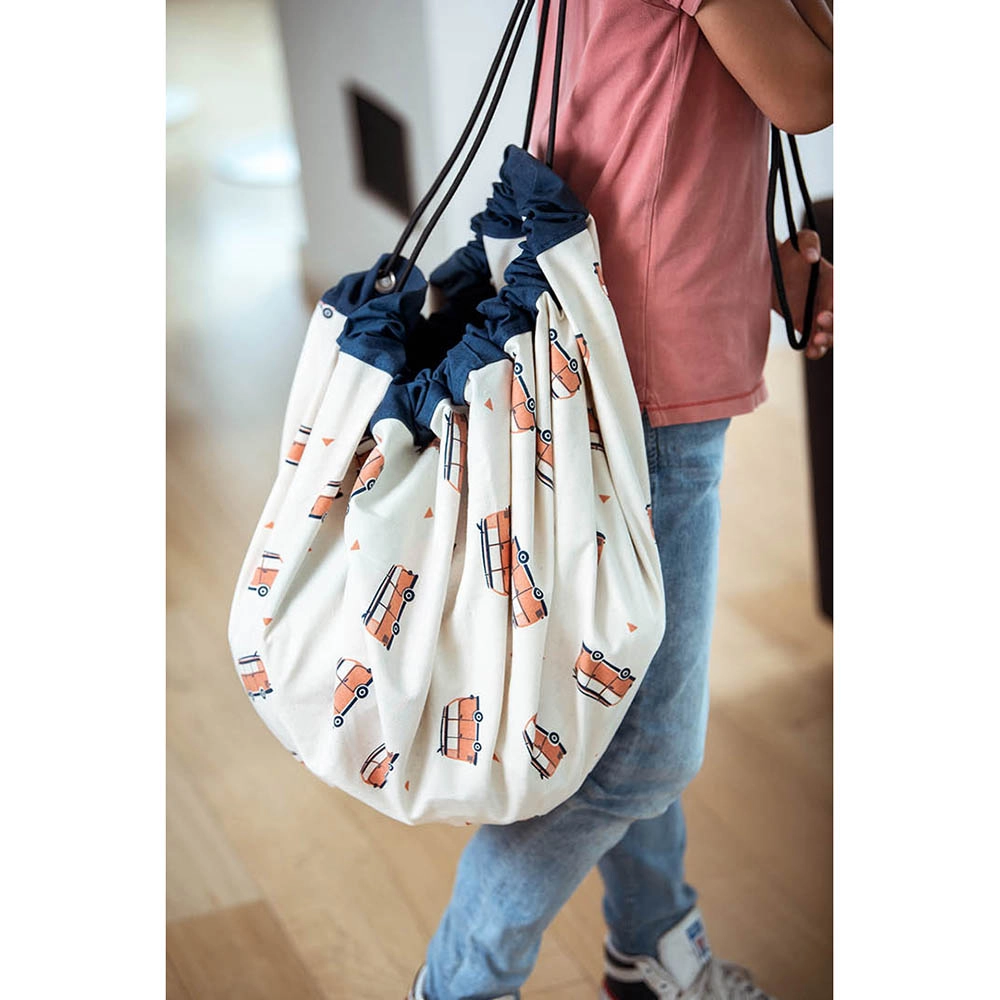 Playmat & Storage Bag - L.A. Road Map Suitable for 3 years and above