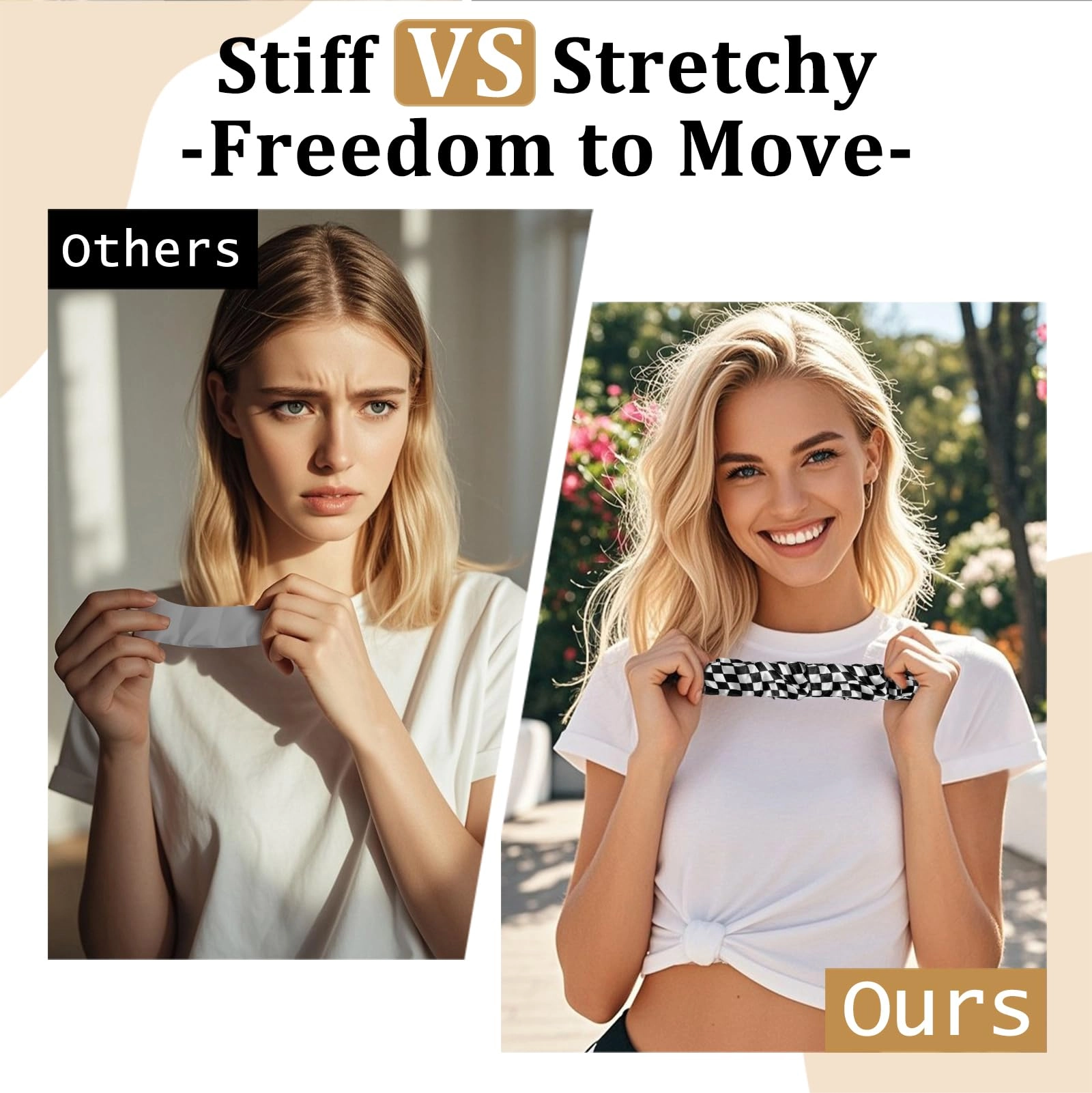 Stretchy Scrunchie Keychain Wristlet - Fun