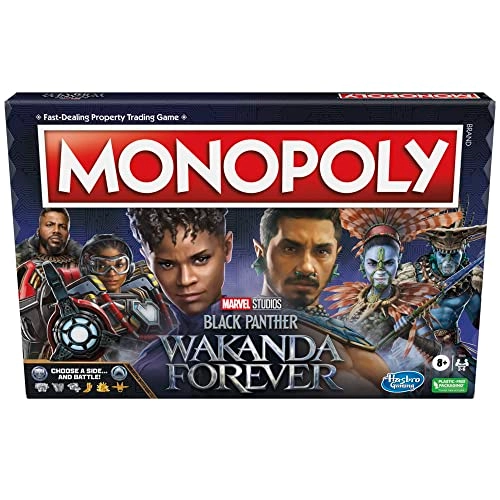 Monopoly: Marvel Studios' Black Panther: Wakanda Forever Edition
