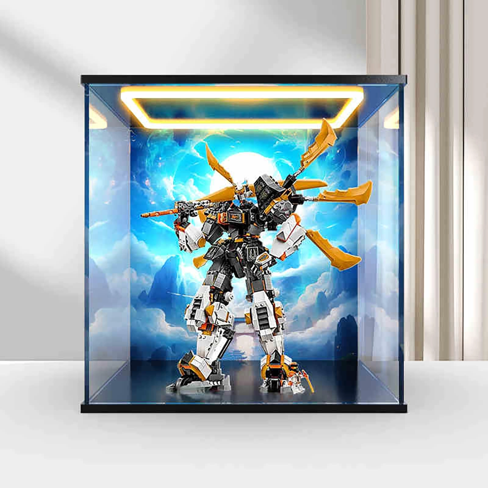 Display Case - for 71821 45x30x45cm Elegant White Base