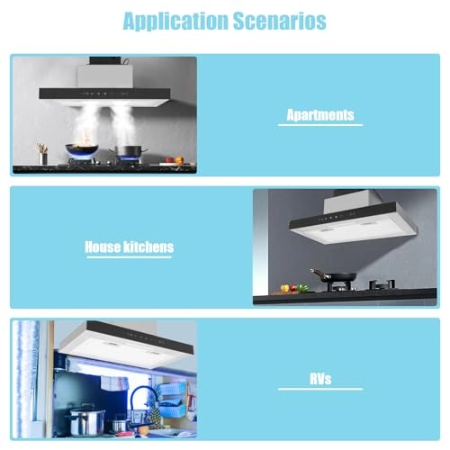 Under Cabinet Range Hood - 350 CFM 60*18*36.5cm