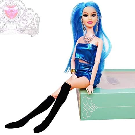 Princess Doll - 19 x 10 x 5 cm Silicone Ages 3+
