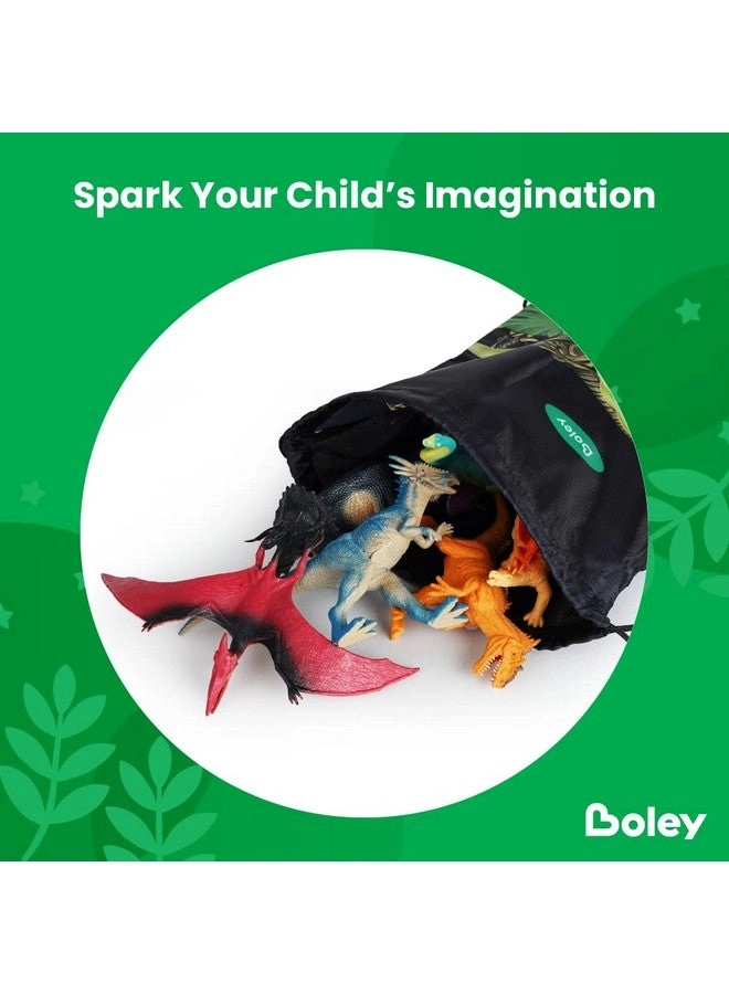 Dinosaur Figures - Educational Booklet 14 pcs