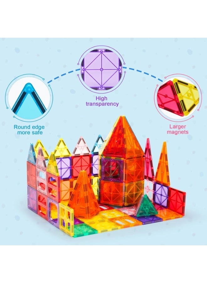 Magnetic Tiles - 136 pcs