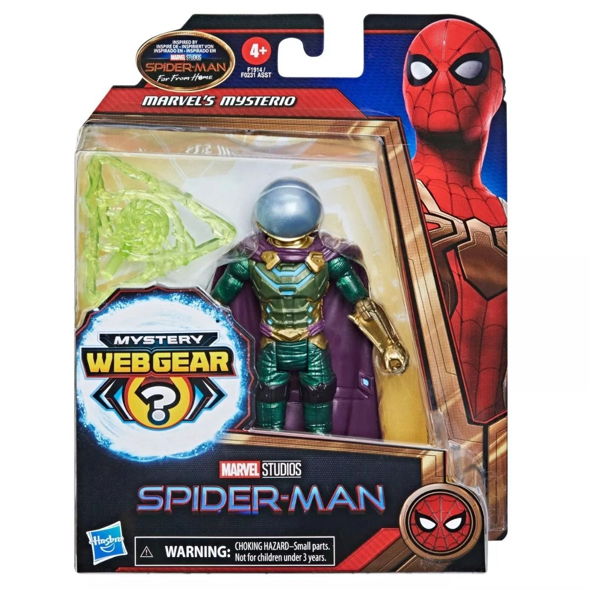 Marvel's Mysterio - Marvel - Mystery Web Gear Action Figure