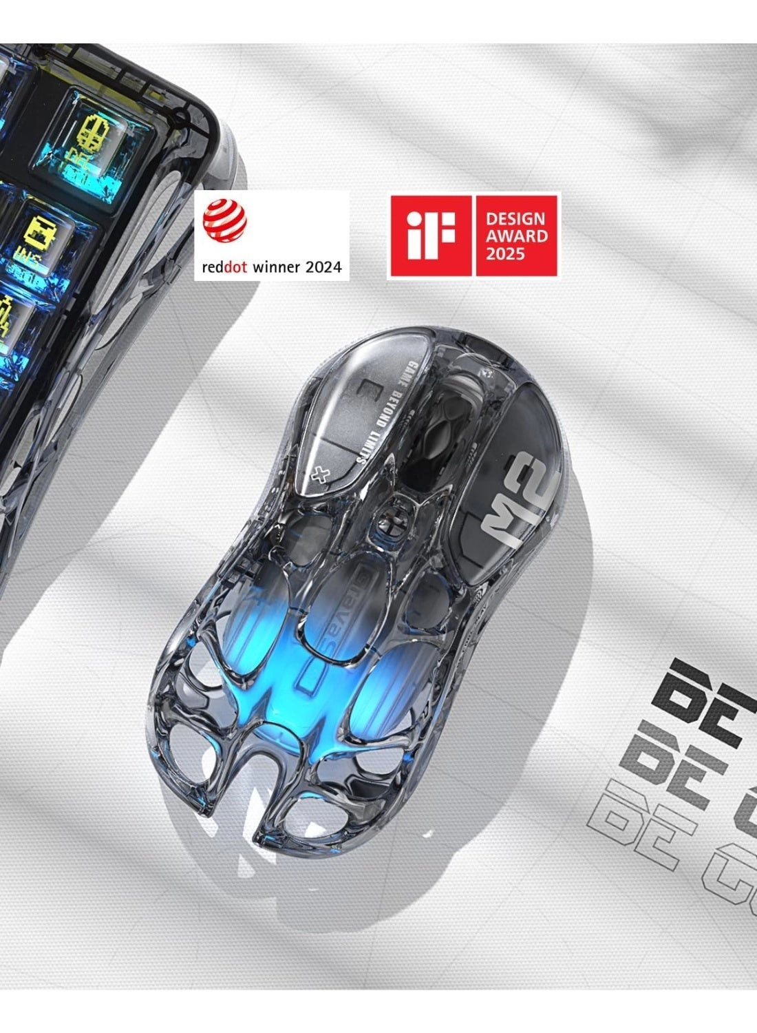 Mercury M2 Gaming Mouse - Bluetooth USB