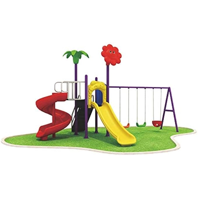 RW-12045 - KIDS OUTDOOR ADVENTURE PLAYSET PLAY-GROUND TOYS 630X400X330CM