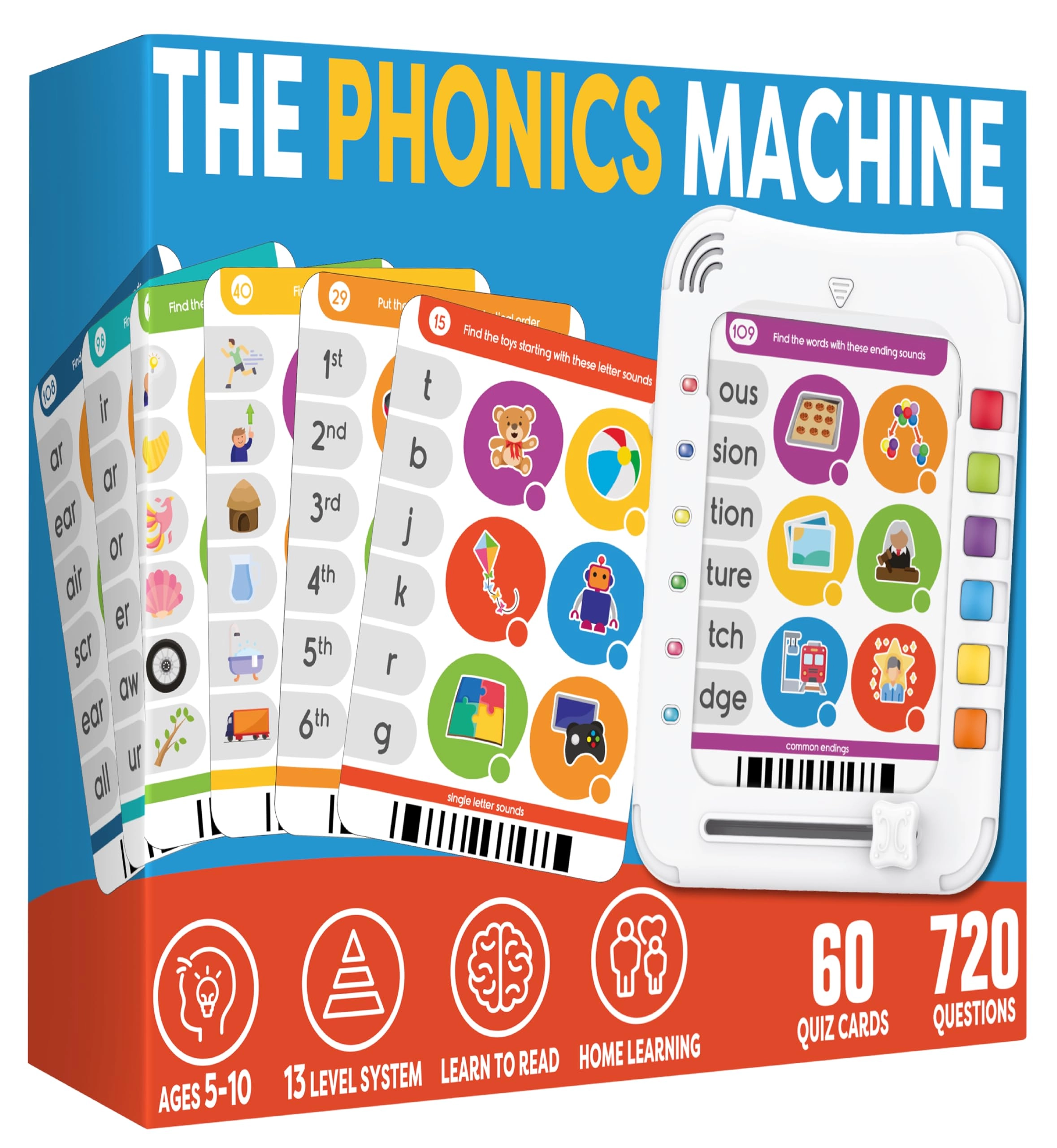 THE BAMBINO TREE Phonics Learning Pad - 5-11
