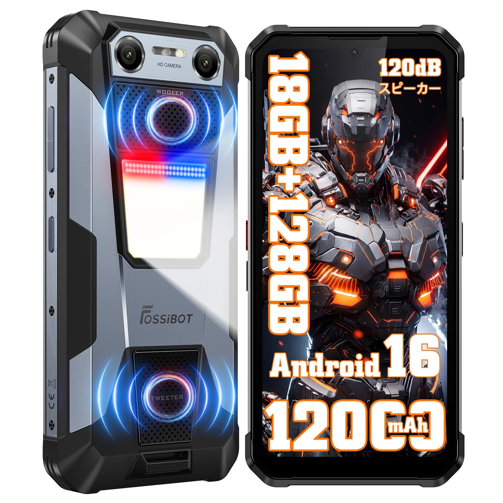 FOSSIBOT F106 Pro - 15GB 256GB