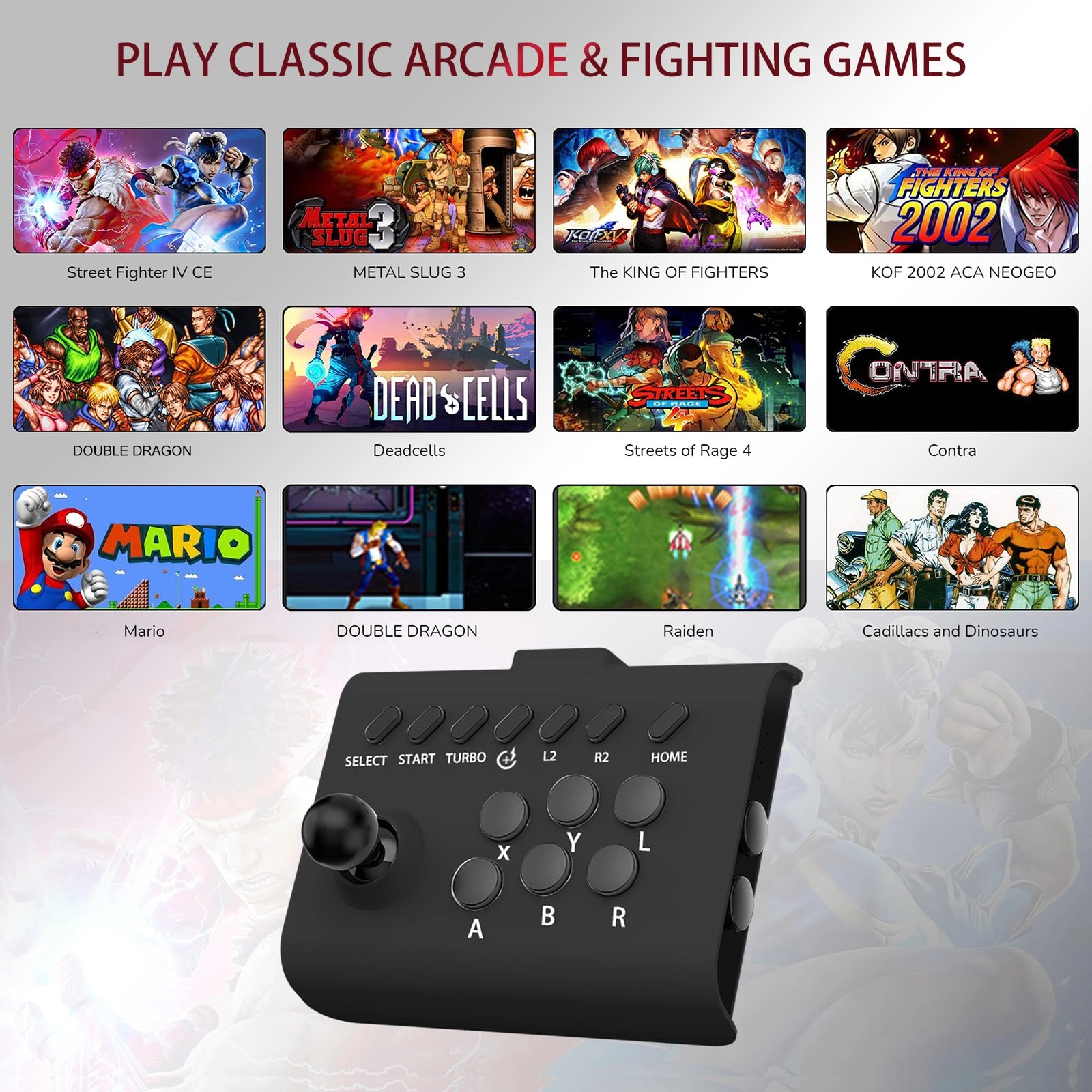 Arcade Fight Stick - Black
